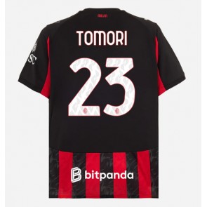 AC Milan Fikayo Tomori #23 Primera Equipación 2025-26 Manga Corta